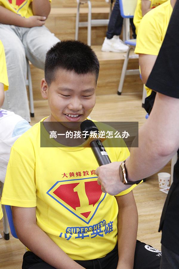高一的孩子叛逆怎么办