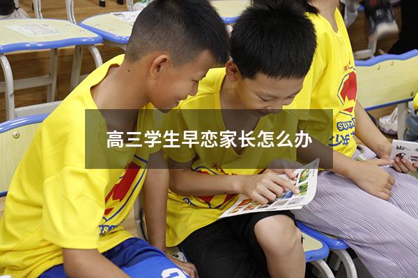高三学生早恋家长怎么办