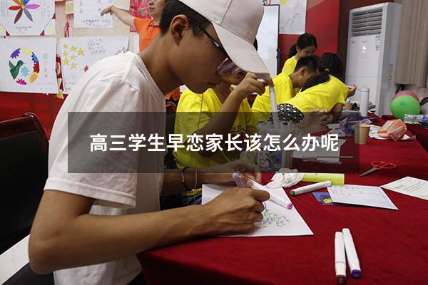 高三学生早恋家长该怎么办呢（高三女儿早恋家长咋办）