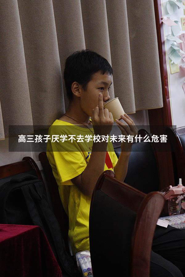 高三孩子厌学不去学校对未来有什么危害