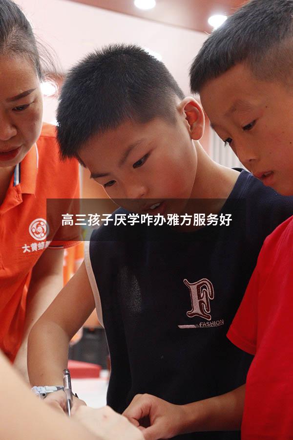 高三孩子厌学咋办雅方服务好
