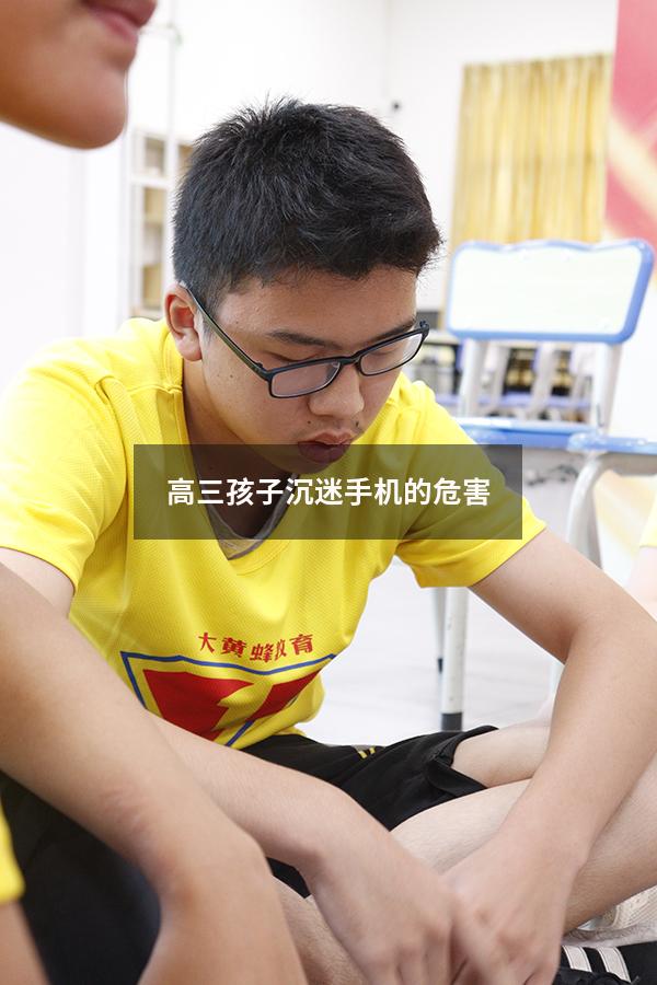 高三孩子沉迷手机的危害