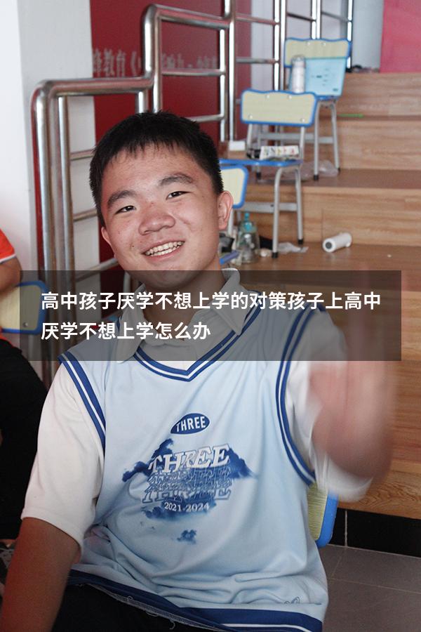 高中孩子厌学不想上学的对策（孩子上高中厌学,不想上学怎么办）