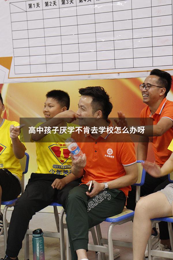 高中孩子厌学不肯去学校怎么办呀