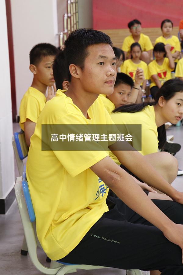 高中情绪管理主题班会