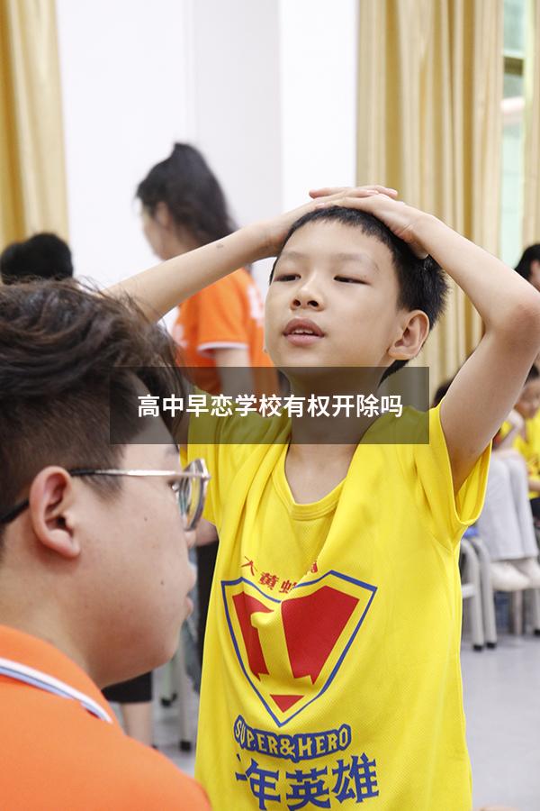 高中早恋学校有权开除吗