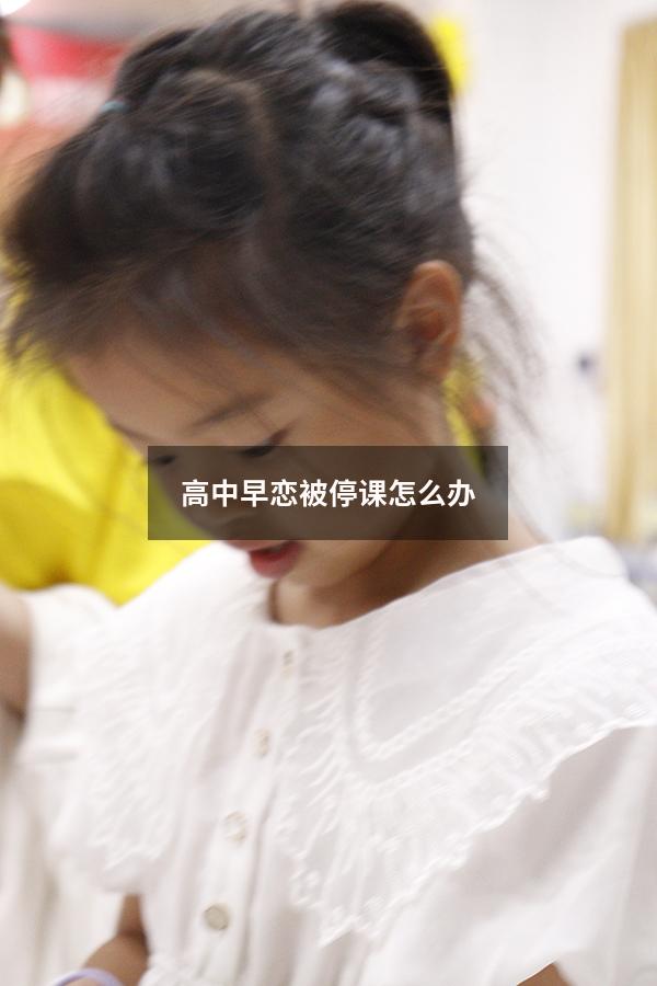 高中早恋被停课怎么办