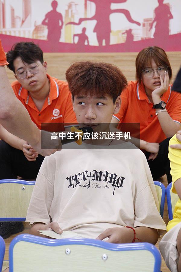 高中生不应该沉迷手机