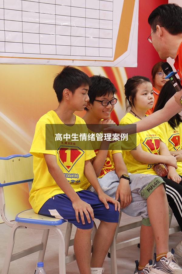 高中生情绪管理案例
