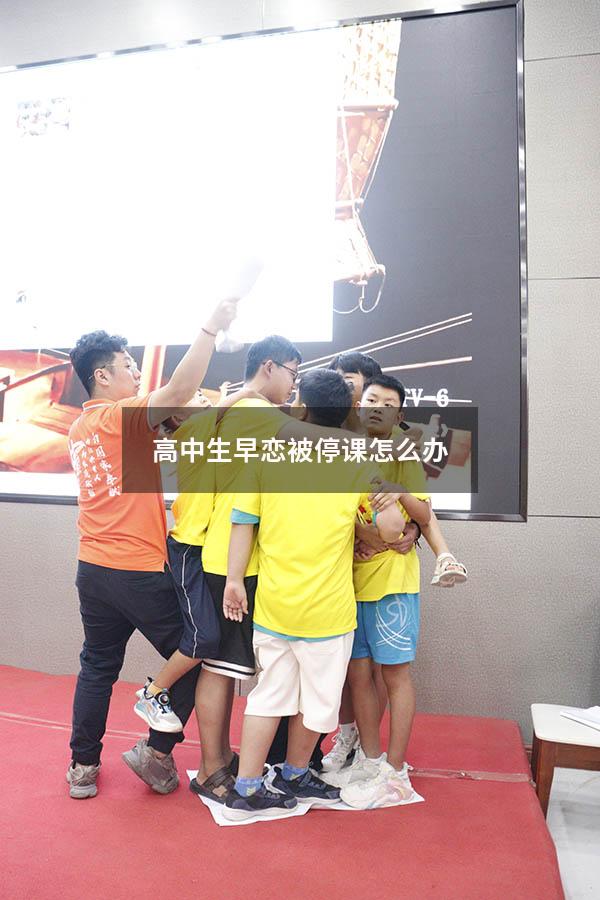 高中生早恋被停课怎么办
