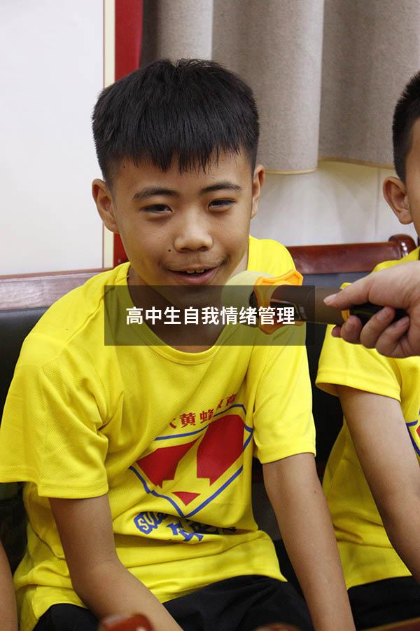 高中生自我情绪管理
