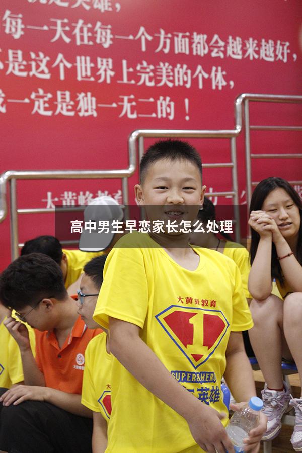 高中男生早恋家长怎么处理