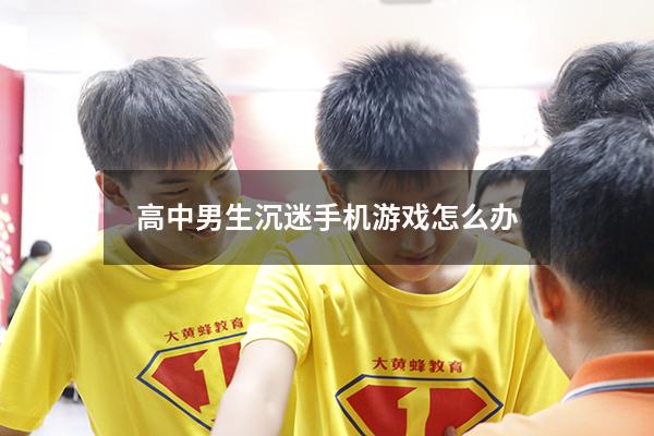 高中男生沉迷手机游戏怎么办