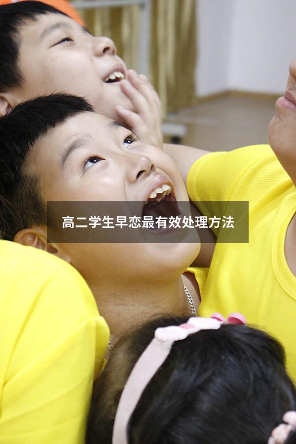 高二学生早恋最有效处理方法