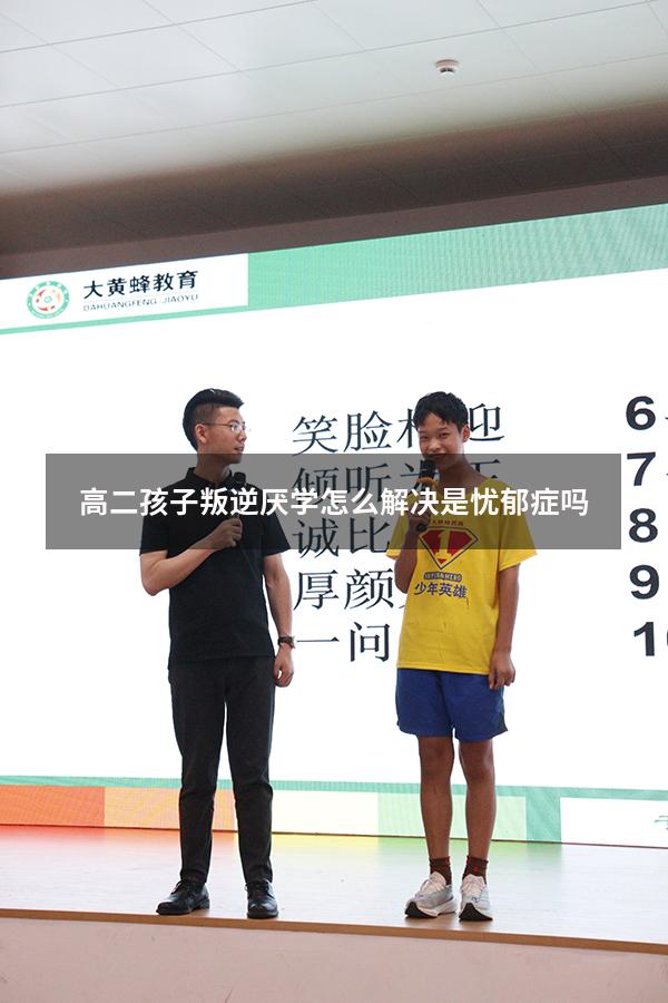 高二孩子叛逆厌学怎么解决是忧郁症吗