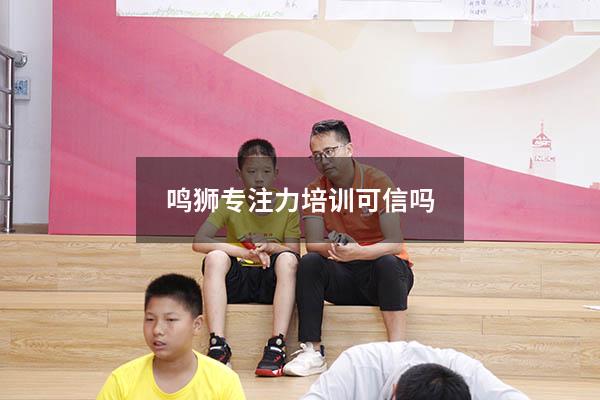 鸣狮专注力培训可信吗